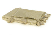 Speckled Camel Throw Blanket